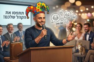 כתיבת נאומים מצחיקים
